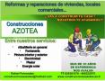 Se ofrece Reformas y mantenimiento: Reformas , reparaciones instalaciones Azotea